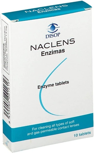 [DIS.107] Naclens  Enzimas 10 Comp. Disop